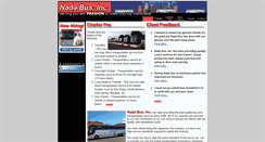 Desktop Screenshot of nadabus.com